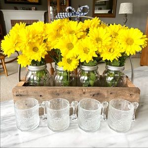 FLINSTONES McDonald’s•NEW•Pre-Dawn Mug Set of (4)•”RocDonald’s”~Circa 1993